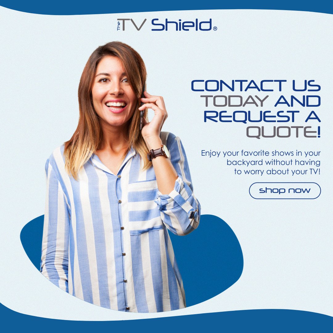 theTVshield's tweet image. Is it time to enjoy your favorite shows in your backyard or protect TVs and displays at your business? 👊 Get in touch with us today! 📞📧

#tvmounting #tvinstallation #flatscreeninstall #homecinema #outdoortv #hometheater #outsidetv #outsidetvfeatures #digitaldisplays