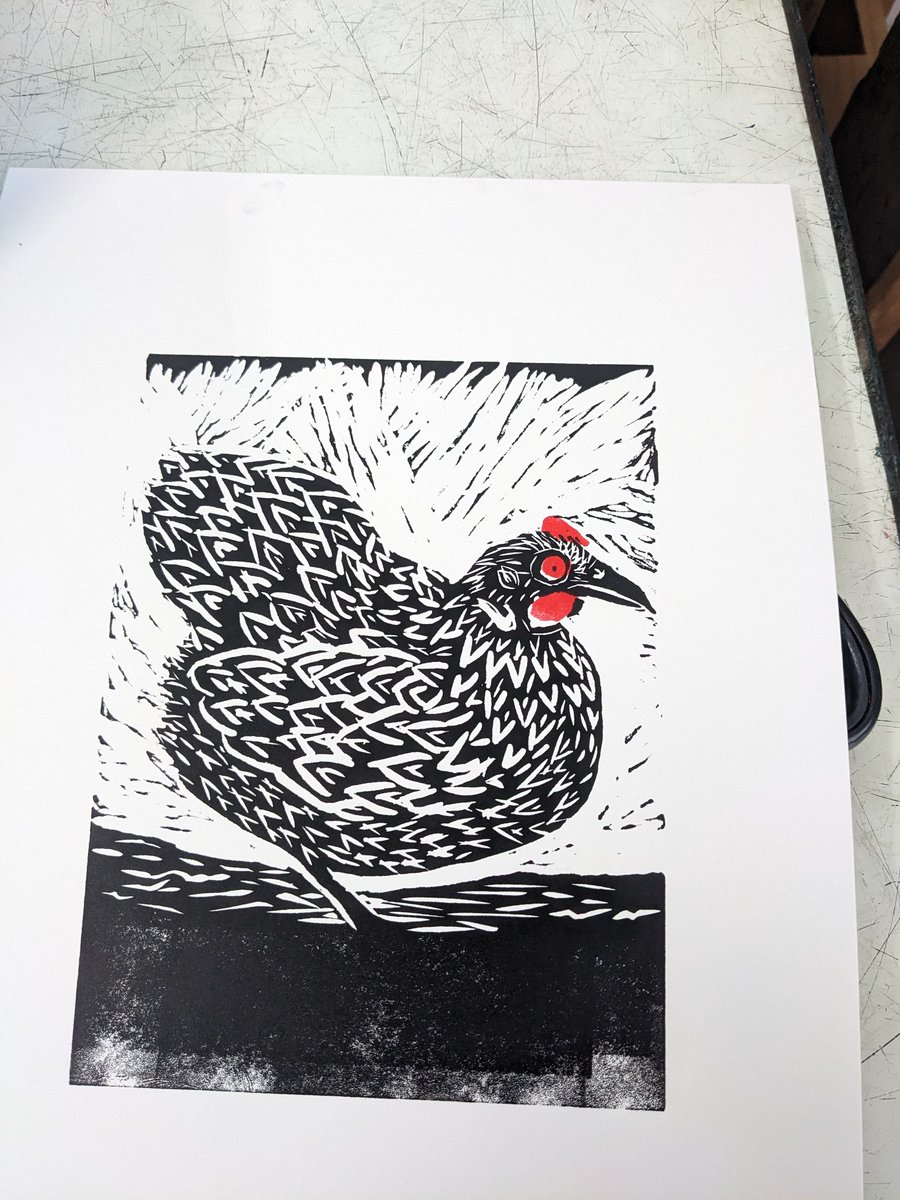 urbanchooks1's tweet image. Did a printmaking course and of course the only pictures I had on my phone for references were-