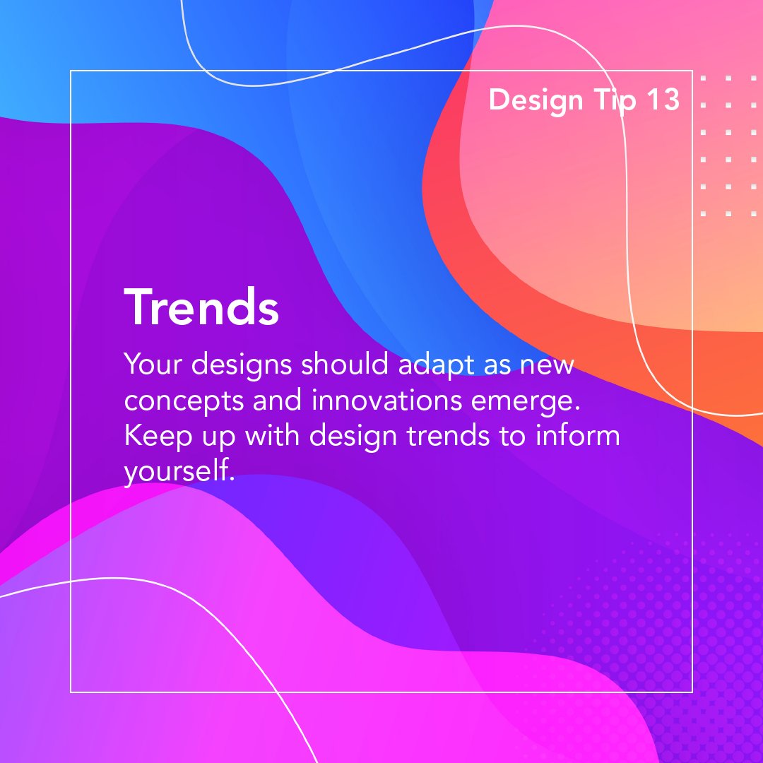 KineticaPrint's tweet photo. #trending #trendingnow are common themes in all areas of our lives. Graphic Design is no different. What resonated years ago may not be popular today, so we encourage graphic designers to keep up with the trends! 
#print #printing #graphicdesign #graphicdesigntips https://t.co/i60nWCv1IJ