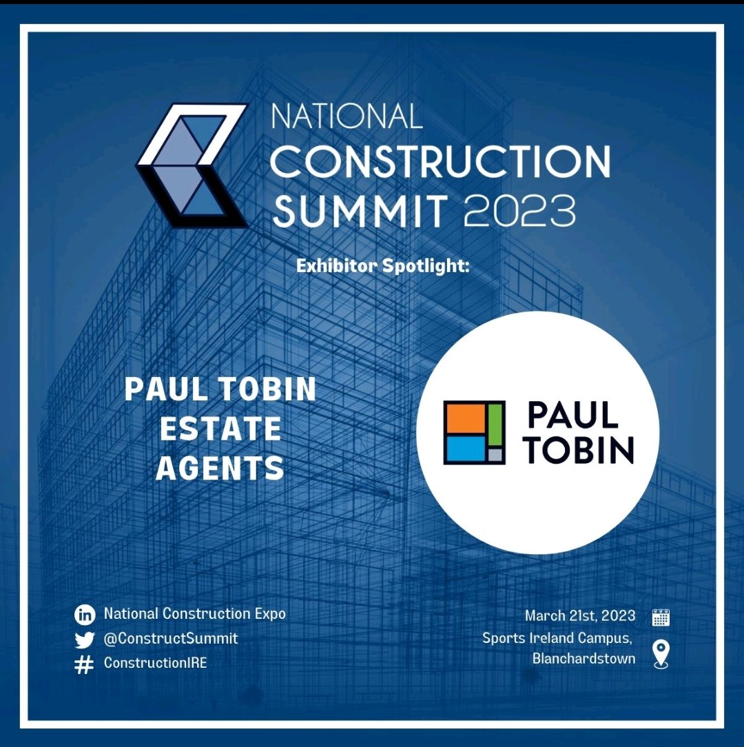 DublinPropAgent's tweet image. We are exhibiting at the Construction Summit with focus both on our traditional Estate Agent Services such as Sales, Lettings &amp;amp; Management and most of all our award winning Refurbishment &amp;amp; Interior Services for Market... #paultobinestateagents