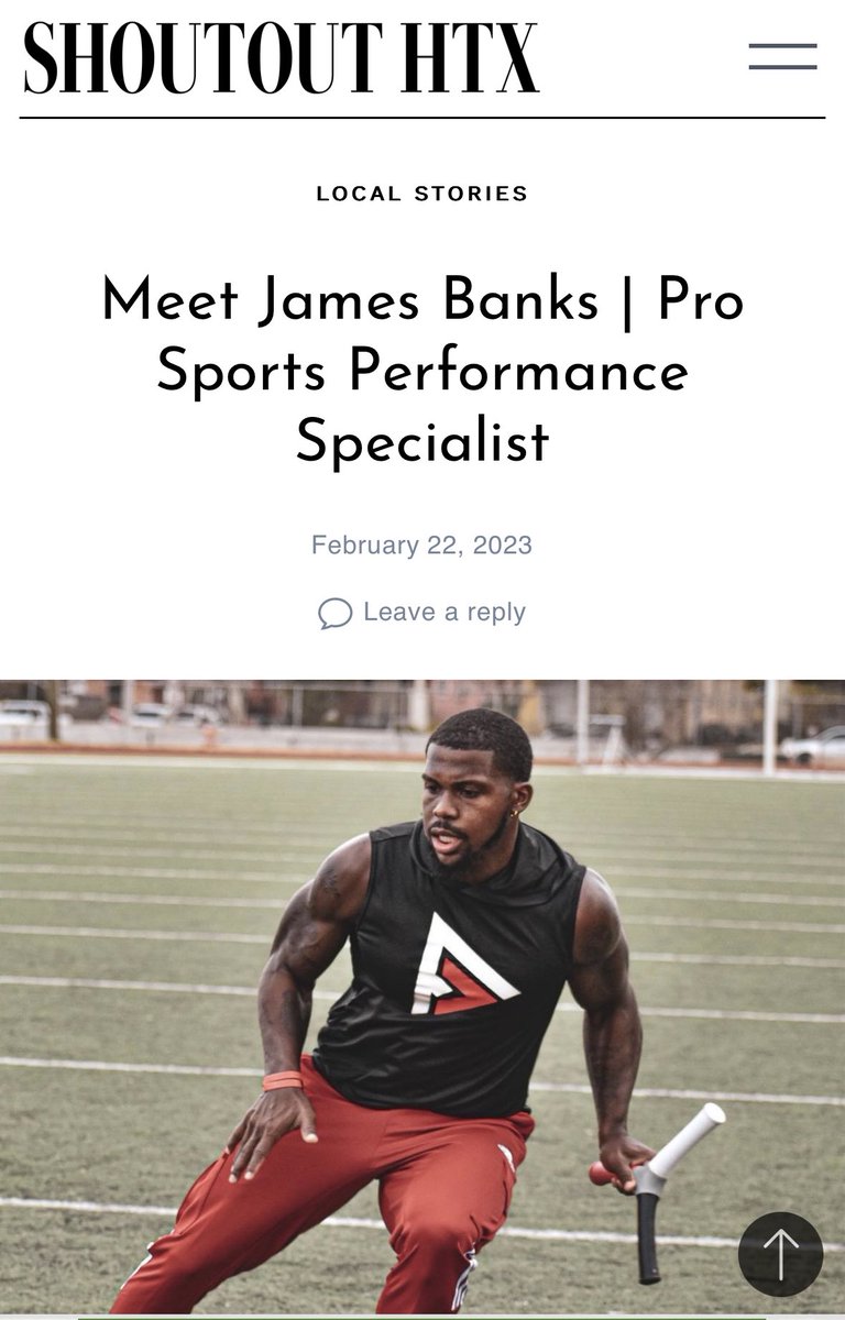 ForwardAthletes's tweet image. It’s a Blessing when you living out your purpose! Thank you ShoutOutHTX for the Article! Y’all Check That Out‼️👇🏾#TrainToExcel #BecomeElite 

shoutouthtx.com/meet-james-ban…