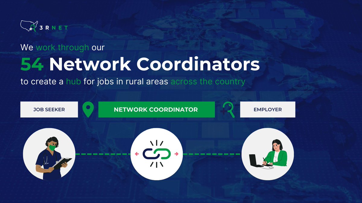 Network Coordinators are the heart of our organization💙

There is ONE Network Coordinator in every state, and they help physicians and health professionals find the best jobs for them in rural and underserved communities.

#networkcoordinator #jobsearch #unitedstates