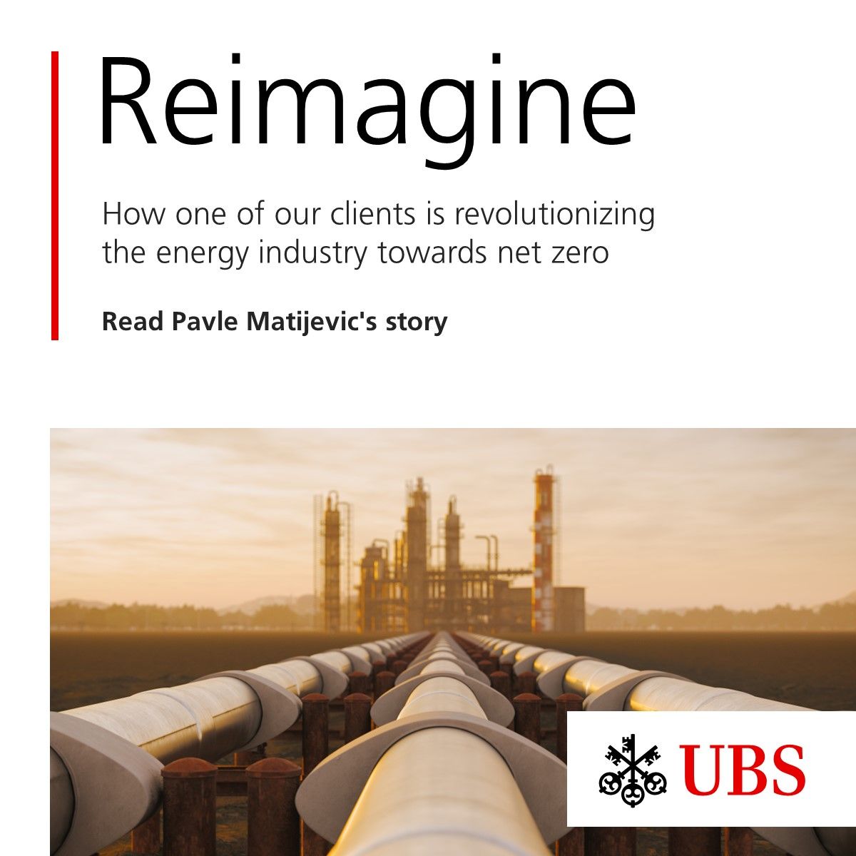 We're talking to the most important people at UBS – our clients – to find out how they are pursuing their purpose. Meet Pavle Matijevic and learn how he's reimagining the oil industry to make it more sustainable. #shareubs ubs.gv6.co/tVhKNN