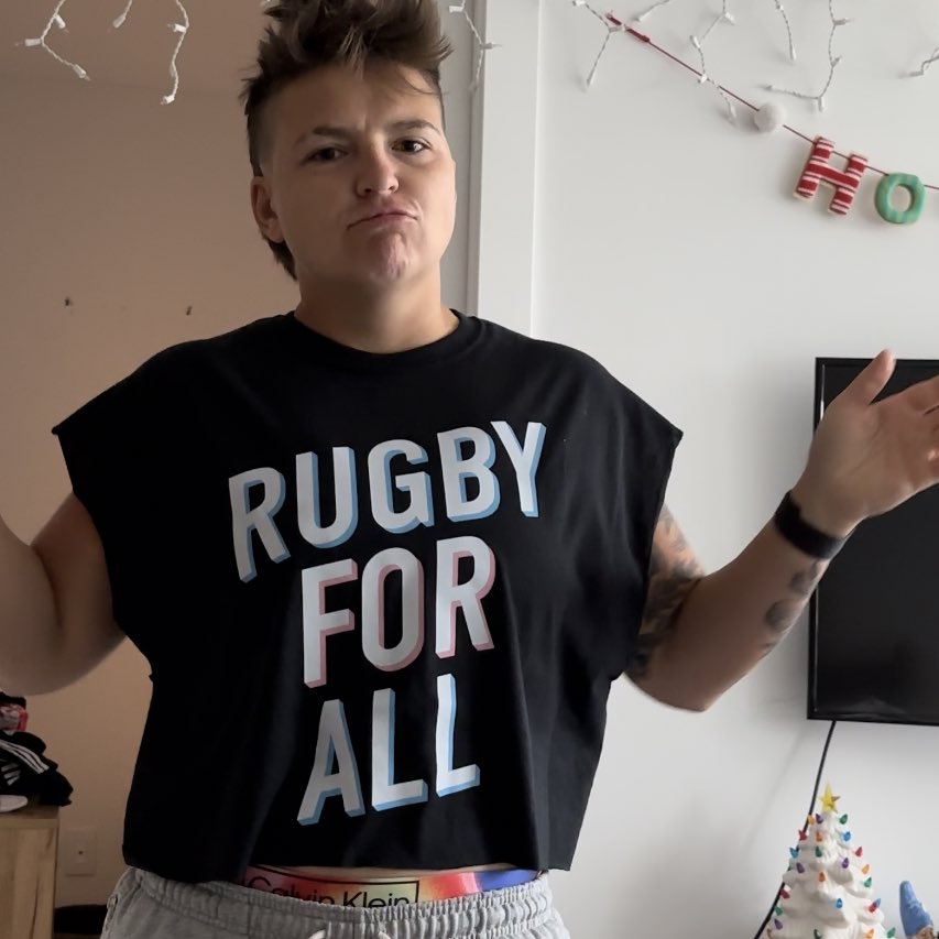 bodybydaddy's tweet photo. SUPPORT TRANS ATHLETES! RUGBY FOR ALL! 🏉 #rugbyforall #transathletes #lgbtq https://t.co/NH0brkeQB1