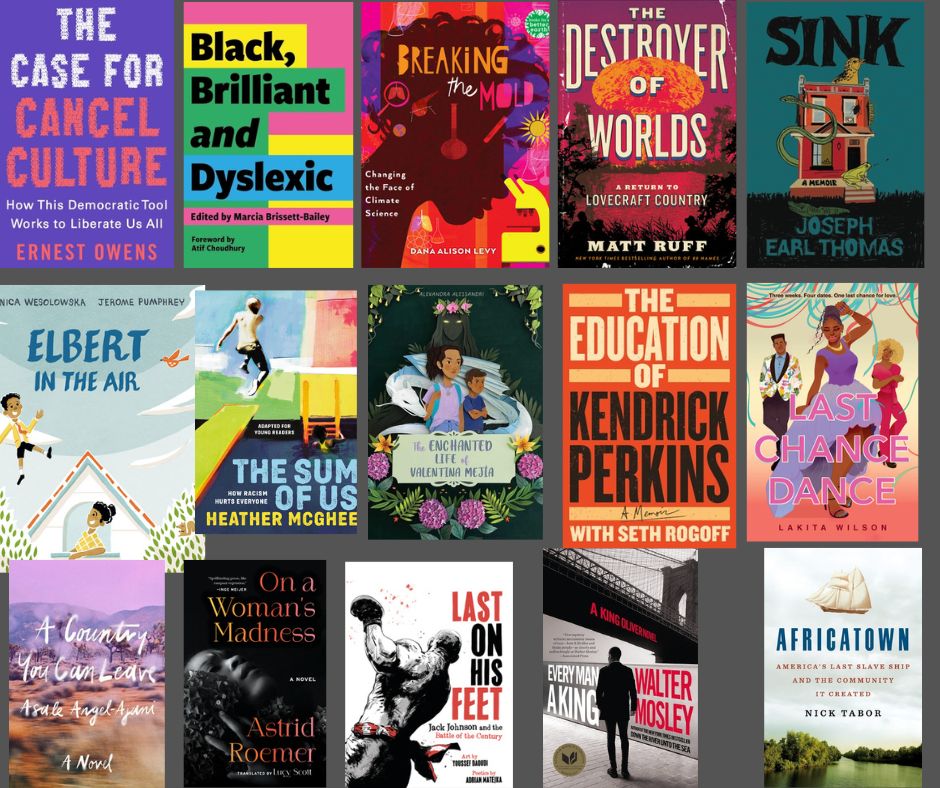 Our <a href="/dailykos/">Daily Kos</a>/<a href="/BlackKosGroup/">Black Kos</a> post of this week's new releases of interest to Black &amp; Latinx readers: bit.ly/3xKd6Yv
<a href="/MrErnestOwens/">Ernest Owens</a> <a href="/tabor_reporter/">Nick Tabor</a> <a href="/JETVGC/">JETVCG</a> <a href="/KendrickPerkins/">Kendrick Perkins</a> <a href="/BrissettBailey/">Marcia Brissett-Bailey</a> <a href="/bymattruff/">Matt Ruff</a> <a href="/Youssef_Daoudi_/">Youssef Daoudi</a> <a href="/adrian_matejka/">Adrian Matejka</a> @Danaalisonlevy @AsaleAngelAjani
