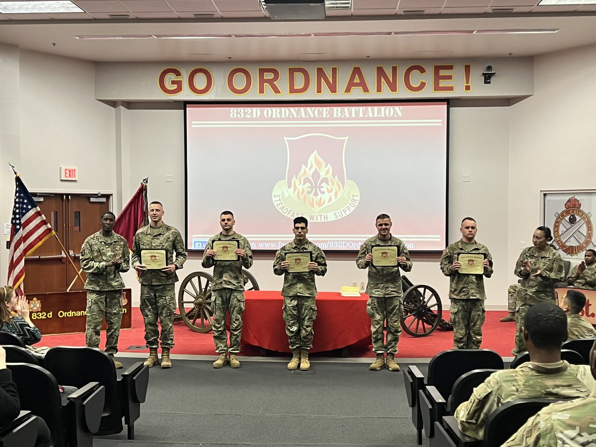 832d Ordnance tweet media