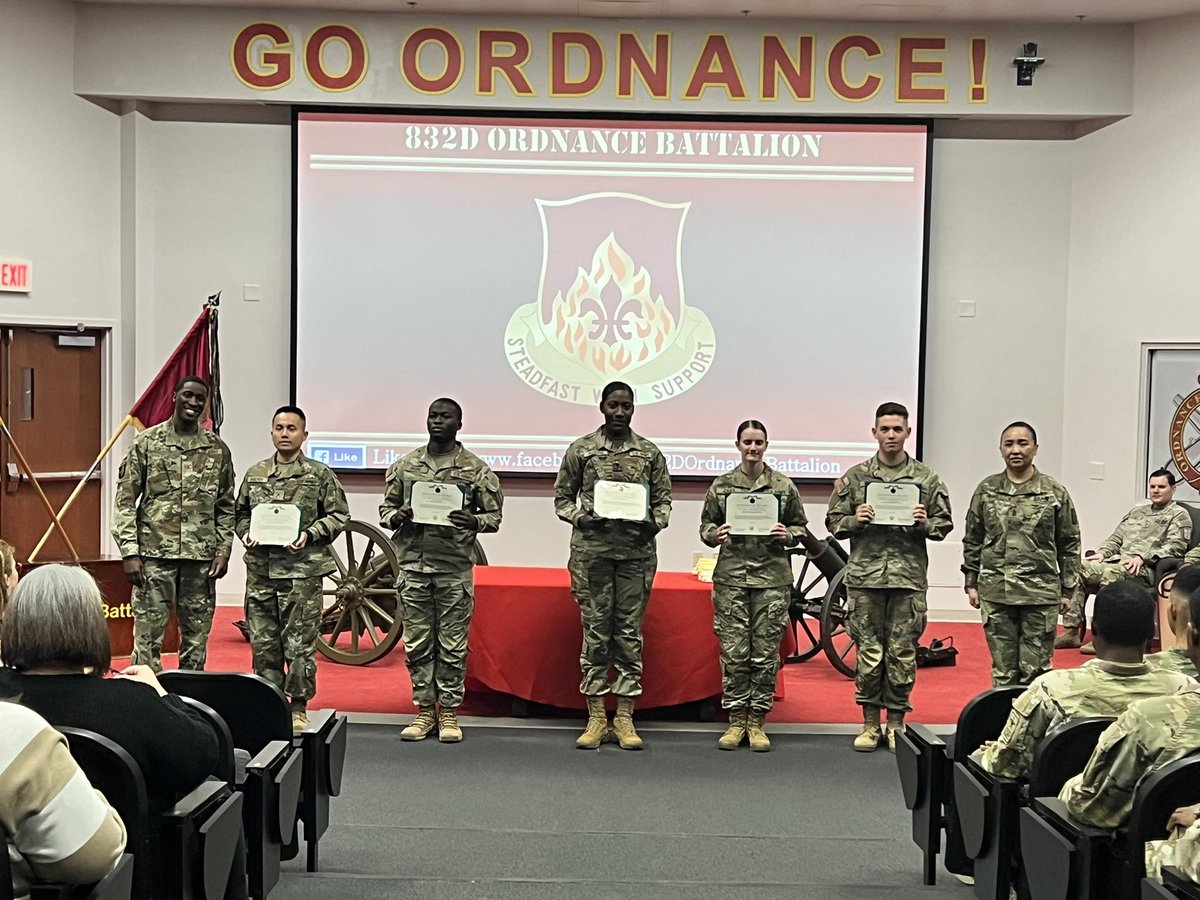 832d Ordnance tweet media