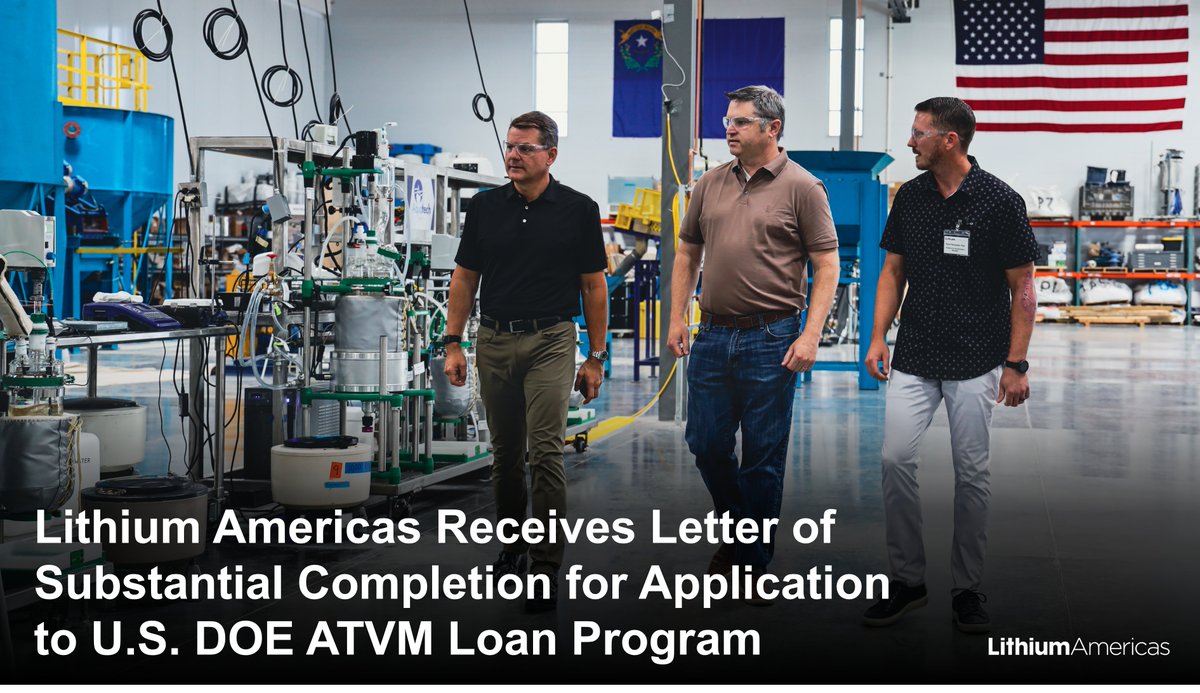 LithiumAmericas's tweet image. “We applaud the Biden Administration for their efforts to date and support to secure a domestic supply chain of critical minerals to strengthen our national security, our economy &amp;amp; our commitment to sustainability,” @jdevans4005 $LAC CEO

lithiumamericas.com/news/lithium-a…

#Nevada #lithium