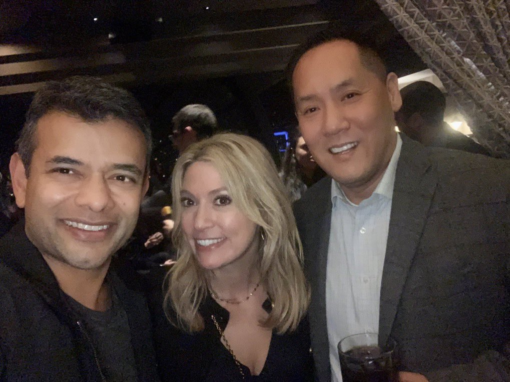CParkMD's tweet photo. ⭐️BEST parts of @ASCO #GU23 

1️⃣Catching  up with friends
2️⃣Learning new ideas
3️⃣FUN conversations 
4️⃣Making new friends. 

@MehtaScribe @neerajaiims @montypal @cparker399 @AmandaNizamMD @PGrivasMDPhD @DRBakaloudiMD @AJangMD @ZakhariaYousef @rohitjainMD @koshkin85 @Tanjin097 https://t.co/P4bNzrYZ0F