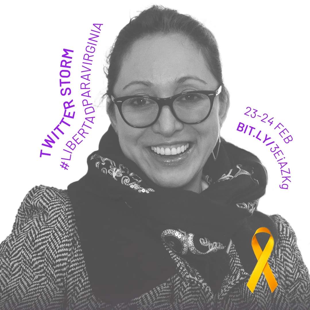 AmericalatinaAI's tweet photo. #VirginiaLaparra está sufriendo una emergencia médica. Requiere atención urgente en una clínica privada. 
@OJGuatemala @Dgspg: exigimos que se garantice su derecho a la salud AHORA
#LibertadParaVirginia https://t.co/PRAebmmxBI