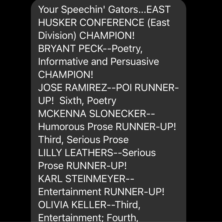 Wisner-Pilger Gators tweet media