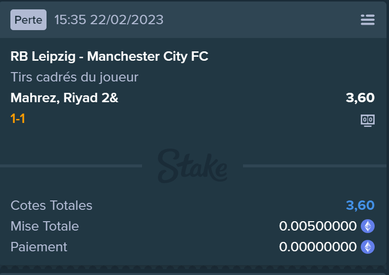 SoccerLiveFR's tweet photo. Soirée Rouge ce soir avec un petit Manchester City en #LDC pas de quoi nous abattre on va réfléchir à la suite pour mieux rebondir 💪

Toujours en bénéfice 🤑

#TeamParieur #ParionsSport #FreeBet #Betclic #winamax https://t.co/QzYIm2lqeb
