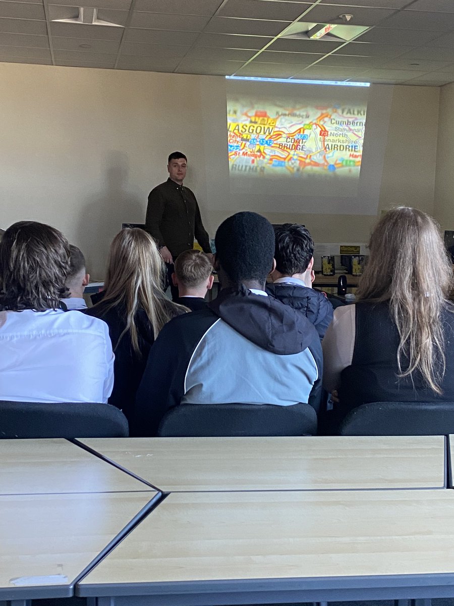 St_Andrews_Acad's tweet photo. What an amazing opportunity to be in the same room as @G_Armstrong21 and hear an emotional and thought provoking talk on Scottish gang culture. What an experience for our pupils and staff! https://t.co/zRRzqIp10u