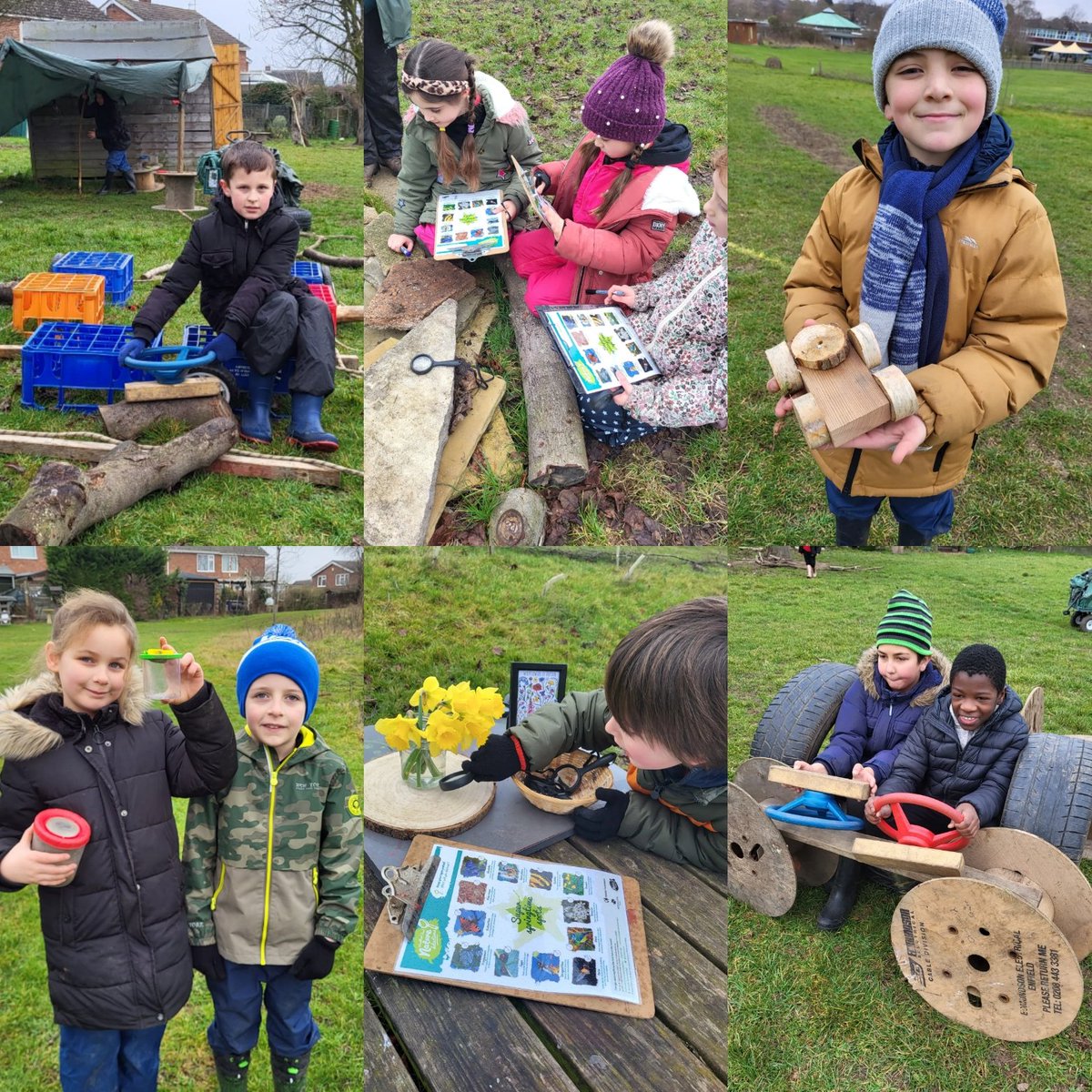 This week we welcomed back Framlingham House for their second block of forest school. The season may have changed but their enthusiasm and interest certainly hasn't! A great week looking for signs of spring and doing all the things we love ❤️ #forestschool #nature @CH_Curriculum