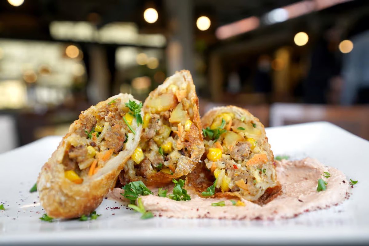 Did you know Zov’s has happy hour?
Enjoy these lamb vegetable egg rolls and other starters and small bites from 3-6 pm daily! 

*Irvine location happy hour is 4-6 pm
 
#zovs #zovsbistro #zovsbakery #tustin #irvine #newportbeach #newportcoast #villapark #roxyz #mediterraneanfood