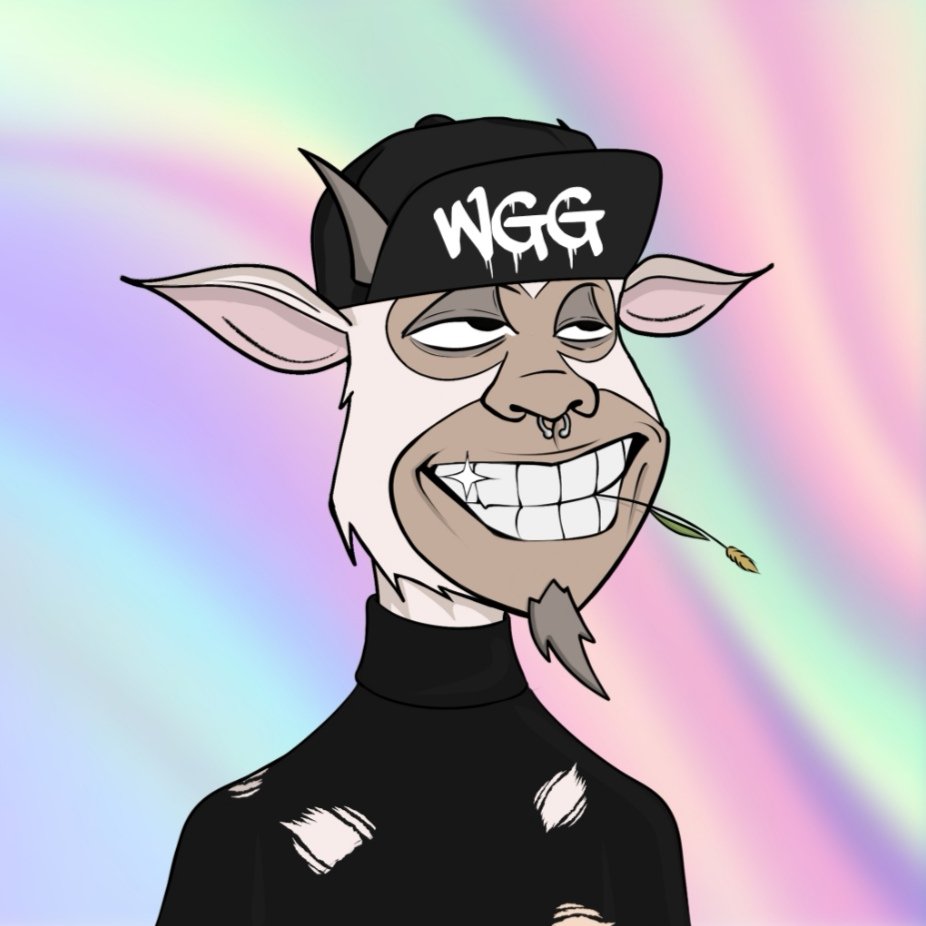 DevoHwrd's tweet photo. 🐐🚨 #WildGoatWednesday 🚨🐐
Rock your favourite WGG pfp!! @WildGoatGangNFT #WGG
This is one of my absolute favourites! 🔥🐐 💎 🔐
✅Stake your Goats for #HAYY
✅Enter Raffles using #HAYY to win NFT’s or Physical Items
✅Lil’ Goat Game - play for #HAYY
https://t.co/mYoAVqpLwd https://t.co/f1EiKshLCg