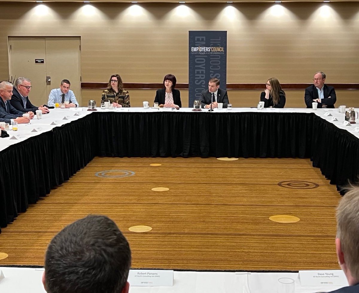 It is always a pleasure to connect with members of the Newfoundland and Labrador Employers’ Council who are helping to build a better, brighter and more prosperous future for our province. Working together makes us stronger.  Thank you for the invitation today.