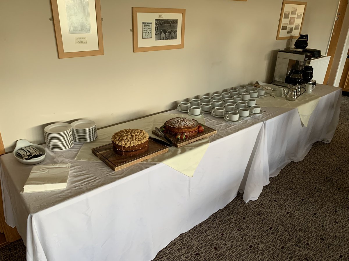 Fabulous First Ladies clothing event today. <a href="/sosladiesgolf/">Swing Out Sister Golf</a> owner Lucy kindly discussed the brand, designs and fabrics.  Goodie bag for all who attended. Big thanks to our very own Karen who put in a lot of hard work and <a href="/BrokenhurstGC/">Brokenhurst Manor Golf Club</a> for letting us hijack the coffee and cakes.