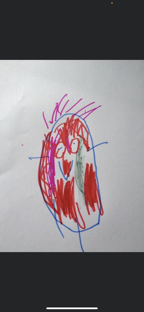 RyanJackMum's tweet photo. Another picture of me drawn by number 2 son years ago. #proudmum #lookinginamirror obviously February used to be an artistic month in K Towers https://t.co/d0P4F9YKif