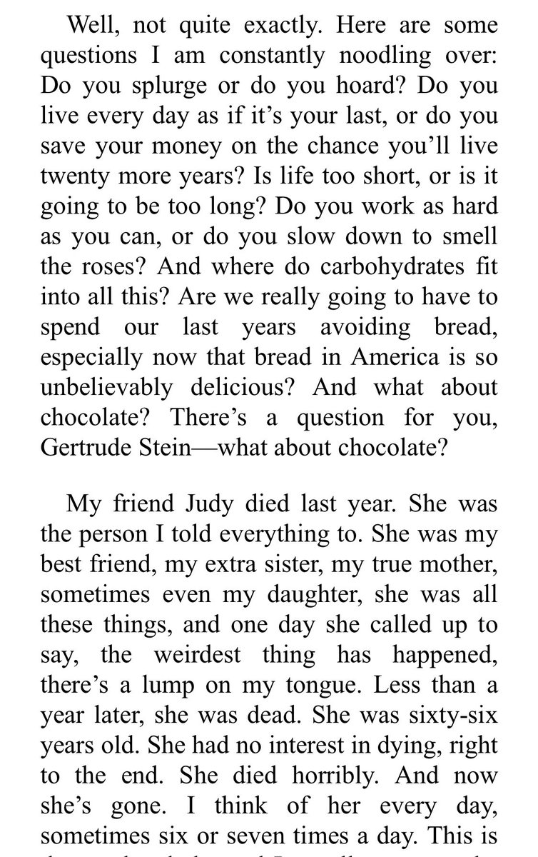 cbcthepod's tweet photo. Nora Ephron on death is so poignant—even more so considering she wrote this the year she was diagnosed w cancer herself. She died 6 years later. She was so special. https://t.co/PcpXmsmLS0