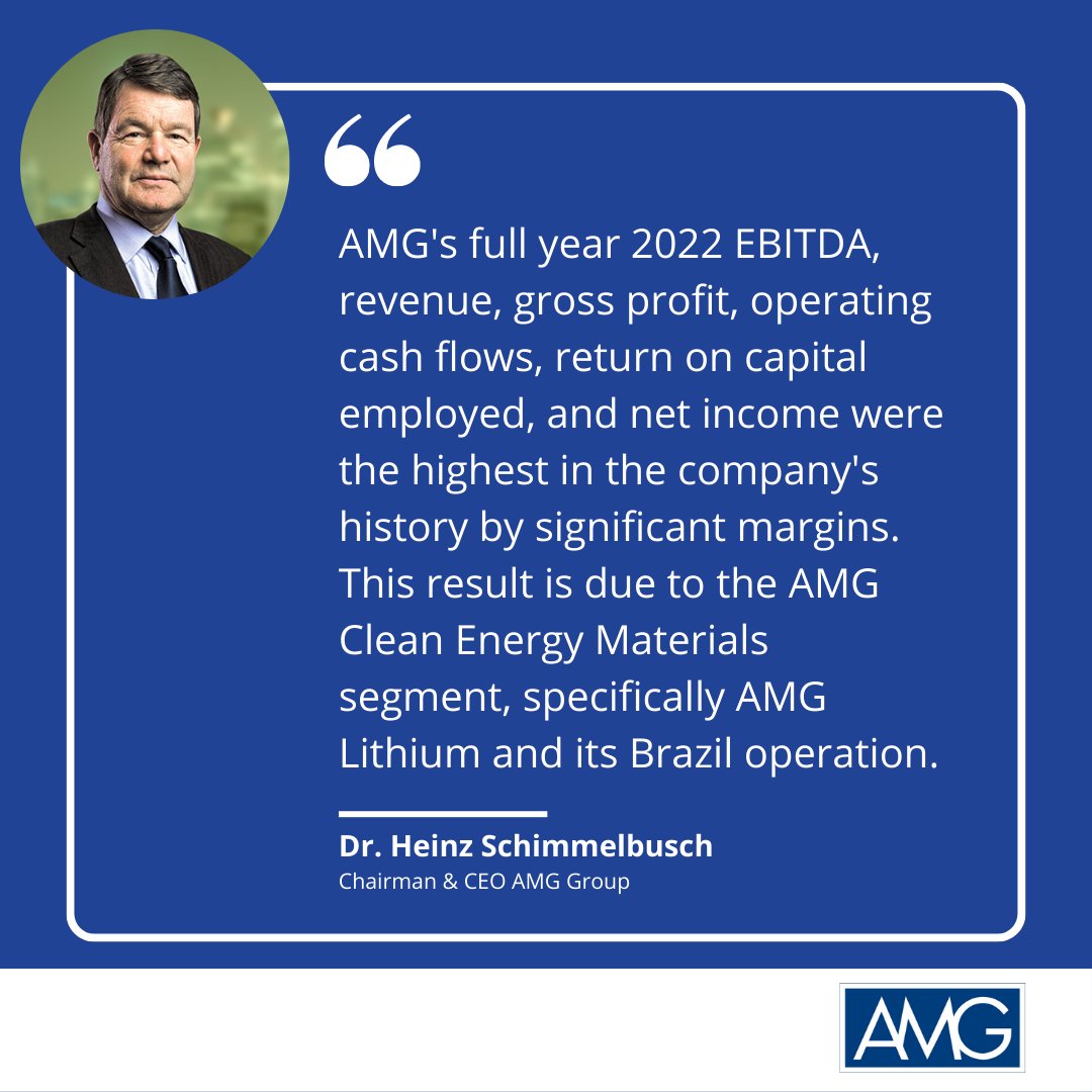 Today we reported the fourth quarter and full year 2022 financial results. 
 
For the full press release and financial results, please click here: amg-nv.com/investors/pres…