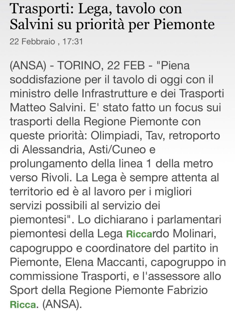 Laura Adduce (@ladduce) on Twitter photo PROLUNGAMENTO DELLA LINEA 1 DELLA METROPOLITANA VERSO #RIVOLI! #dalleparoleaifatti <a href="/FabrizioRicca/">Fabrizio Ricca</a> <a href="/Elmac71/">Elena Maccanti</a> <a href="/MolinariRik/">Riccardo Molinari</a> <a href="/matteosalvinimi/">Matteo Salvini</a> PROLUNGAMENTO DELLA LINEA 1 DELLA METROPOLITANA VERSO #RIVOLI! #dalleparoleaifatti <a href="/FabrizioRicca/">Fabrizio Ricca</a> <a href="/Elmac71/">Elena Maccanti</a> <a href="/MolinariRik/">Riccardo Molinari</a> <a href="/matteosalvinimi/">Matteo Salvini</a>