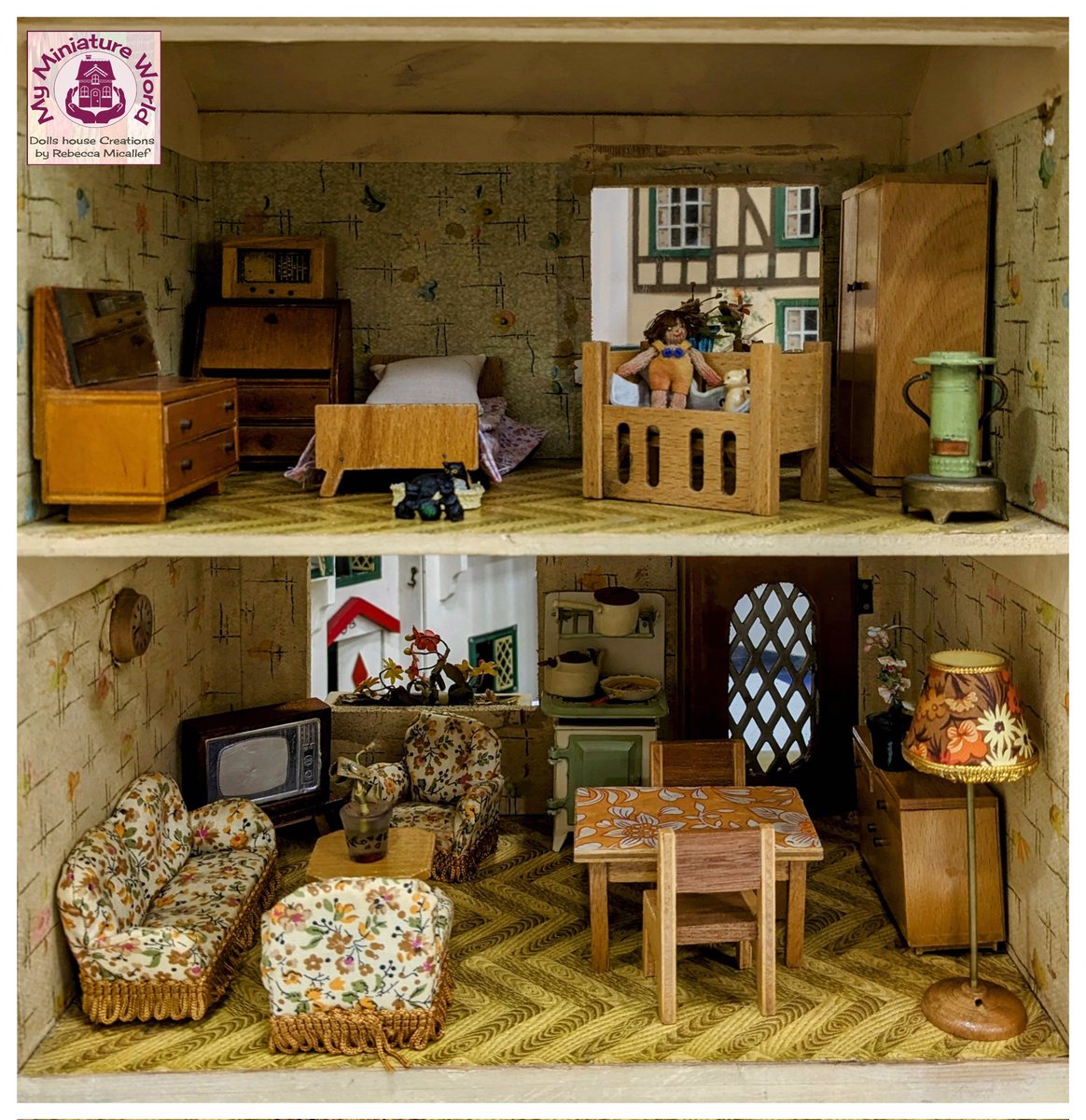 Hello Lovelies, for those who asked here is how I decorated Villa Marie with vintage furniture and accessories.

#dollshouse #miniatures #miniaturist #vintage #interiordecor #interiordesign #vintagefurniture #vintageaccessories #picoftheday #photooftheday #pictureoftheday