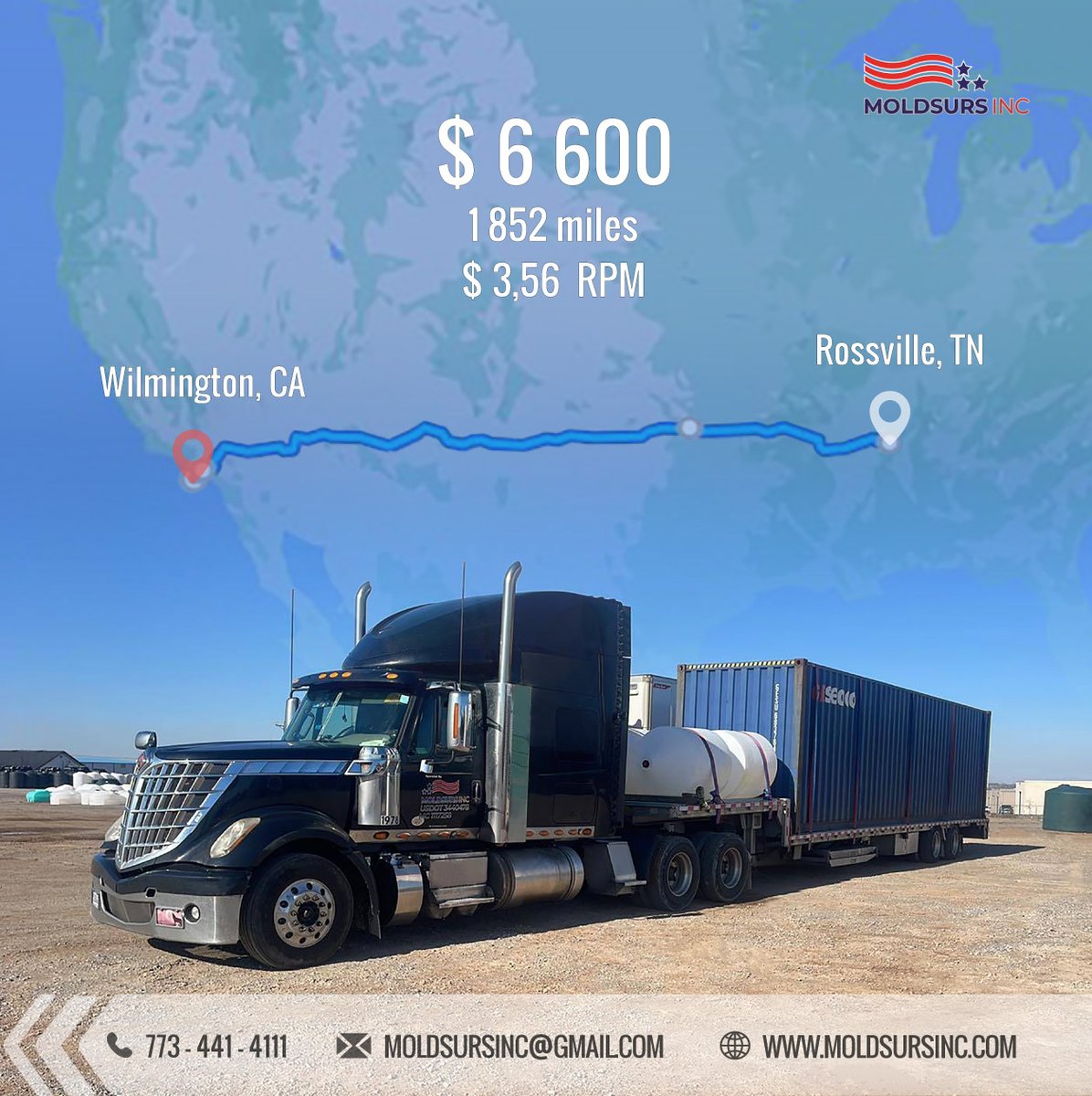 Your load is safe with Moldsurs Inc! 🤝🤝🤝
📞 Call us at: +1 773-441-4111
✉️ Or email us at: moldsursinc@gmail.com
#logistics #logisticssolutions #CDL  #freight  #truckdrivers #owneroperator