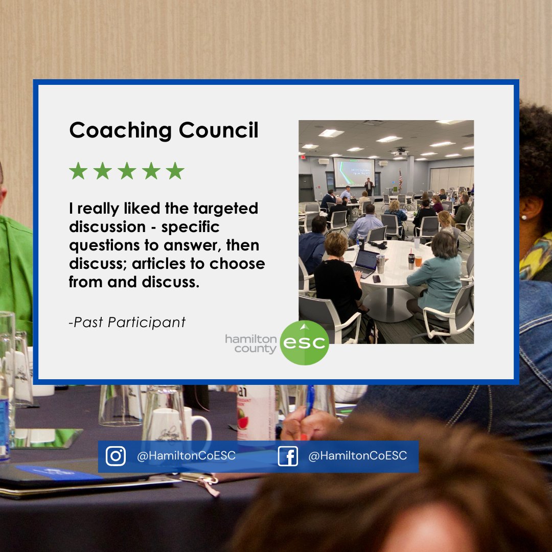 Coaches spend their days filling others’ buckets 💕 Coaches deserve the opportunity to receive the same support they provide others 💪 Join the Coaching Council to 1️⃣ build your network, 2️⃣ enhance your instructional coaching, and 3️⃣ fill your bucket. 
➡️ bit.ly/CoachingCouncil