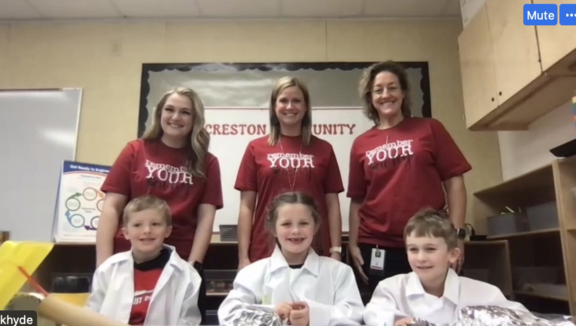 What a great kickoff to the afternoon IowaALN Student Expo. Our Kindergarten friends at Creston ECC shared their authentic learning program Explore ECC. <a href="/IowaALN/">Iowa ALN</a>