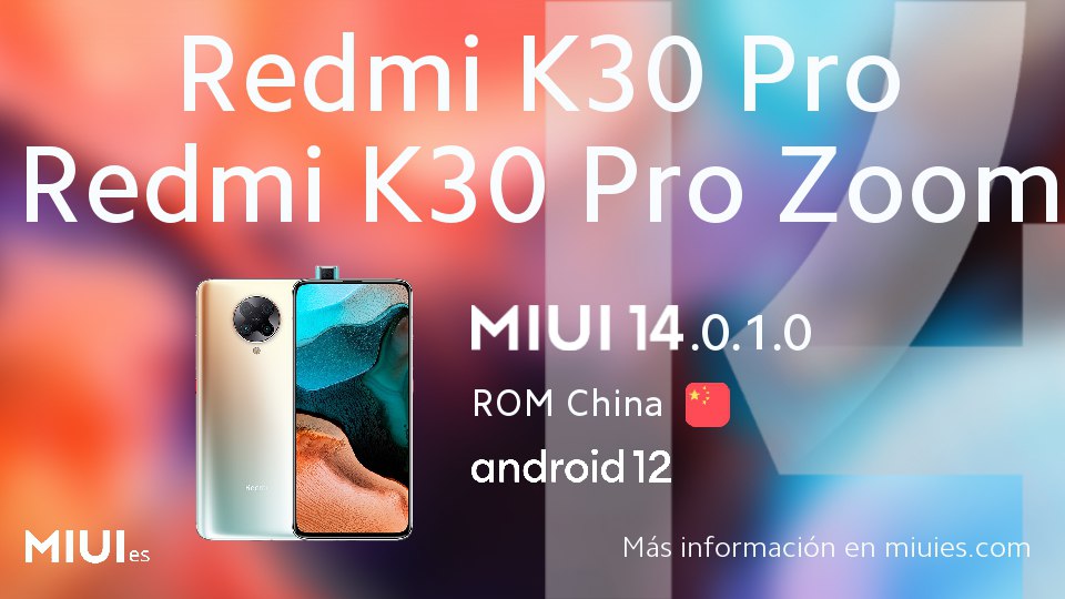 MIUISPAIN's tweet image. Actualización para el Redmi K30 Pro / Redmi K30 Pro Zoom
🔹 Versión 14.0.1.0
🔹 MIUI 14 China Estable
🔹 Android 12
Descargar: t.me/MIUIesROMs/7083

#RedmiK30Pro #RedmiK30ProRedmiK30ProZoom #lmi #China #MIUI14