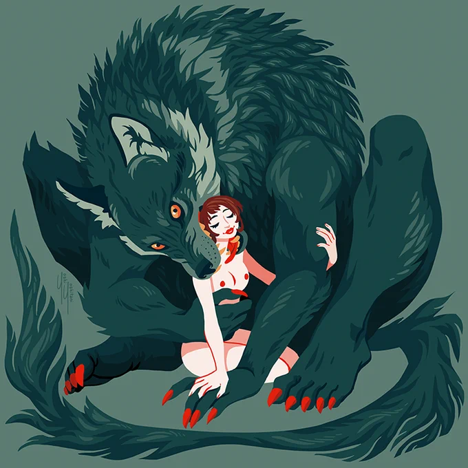 The world narrows until there's nothing left but warm flesh, a whispered prayer, and a frantic heartbeat. The second piece in my Monster Lovers trio is complete! What's your favorite werewolf romance trope? 