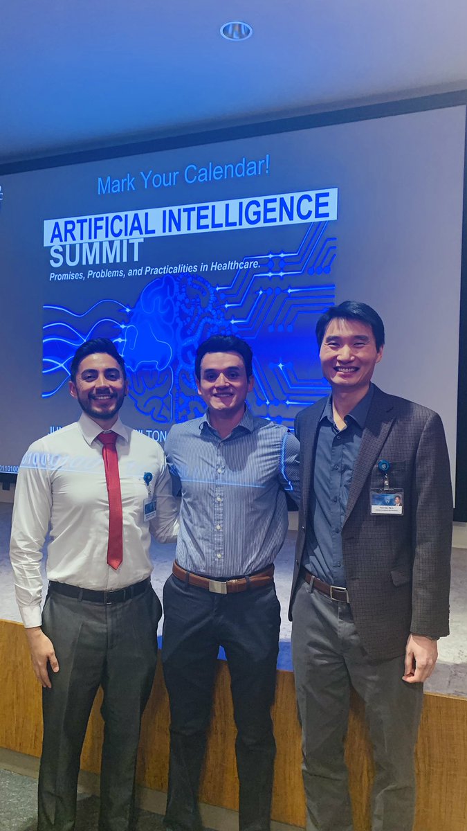 Thrilled about #AI in healthcare. I’m thankful for working with experts. <a href="/CristianSotoMD/">Cristian Soto Jacome, MD.</a> <a href="/MayoClinic/">Mayo Clinic</a>