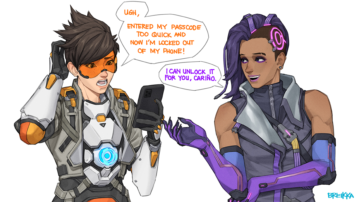 JB✏️ on X: More OW 2 interactions, anyone? #Tracer #Sombra #Overwatch  #Overwatch2  / X