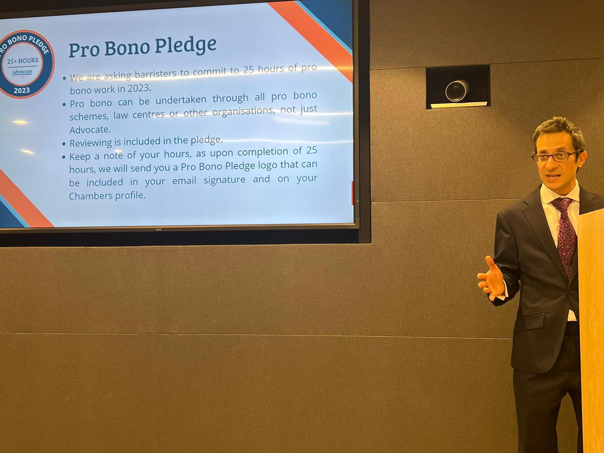 Hearing from Sharif A Shivji KC, our Chair, “Reviewers are essential to Advocate’s operation. Thank you for your support. Advocate is at the frontline of society’s struggle, we are here to support. Our organisation is here to make people’s lives better by helping those in need.”
