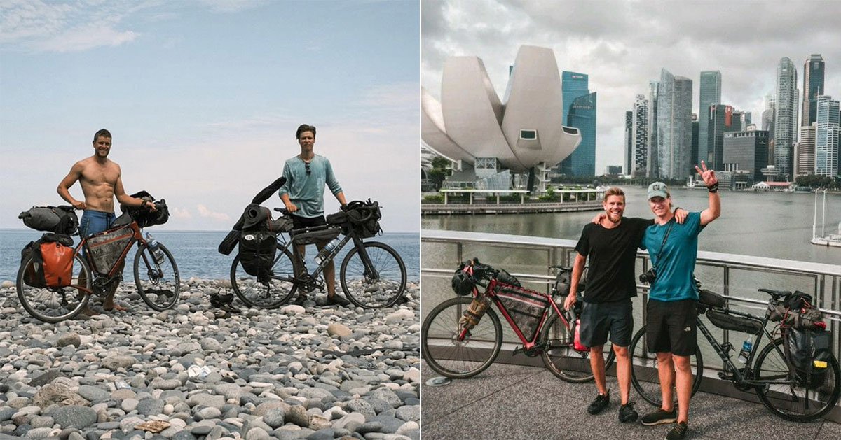 RT @MothershipSG: 2 Finnish men cycle 15,000km from Helsinki to S'pore in 245 days https://t.co/W01vIHPT2k https://t.co/FdgJHNRbBk