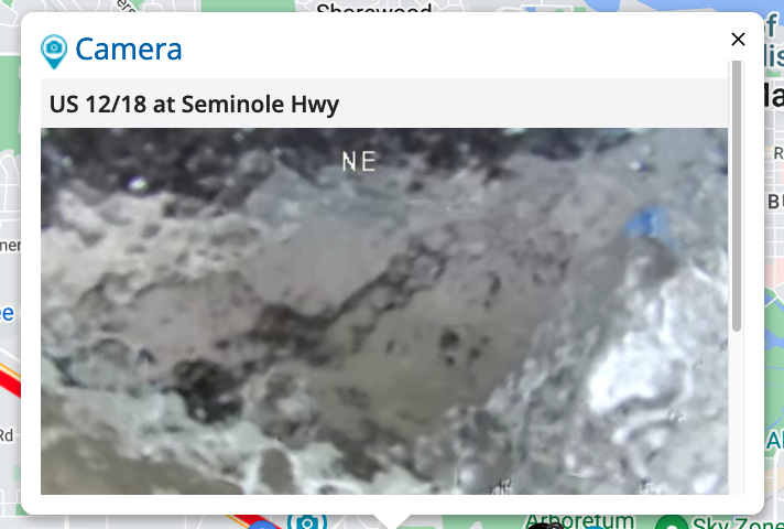 jotadeo's tweet photo. @ryanhallyall Another iced over DOT webcam from Madison WI https://t.co/1yWjOhRuEb