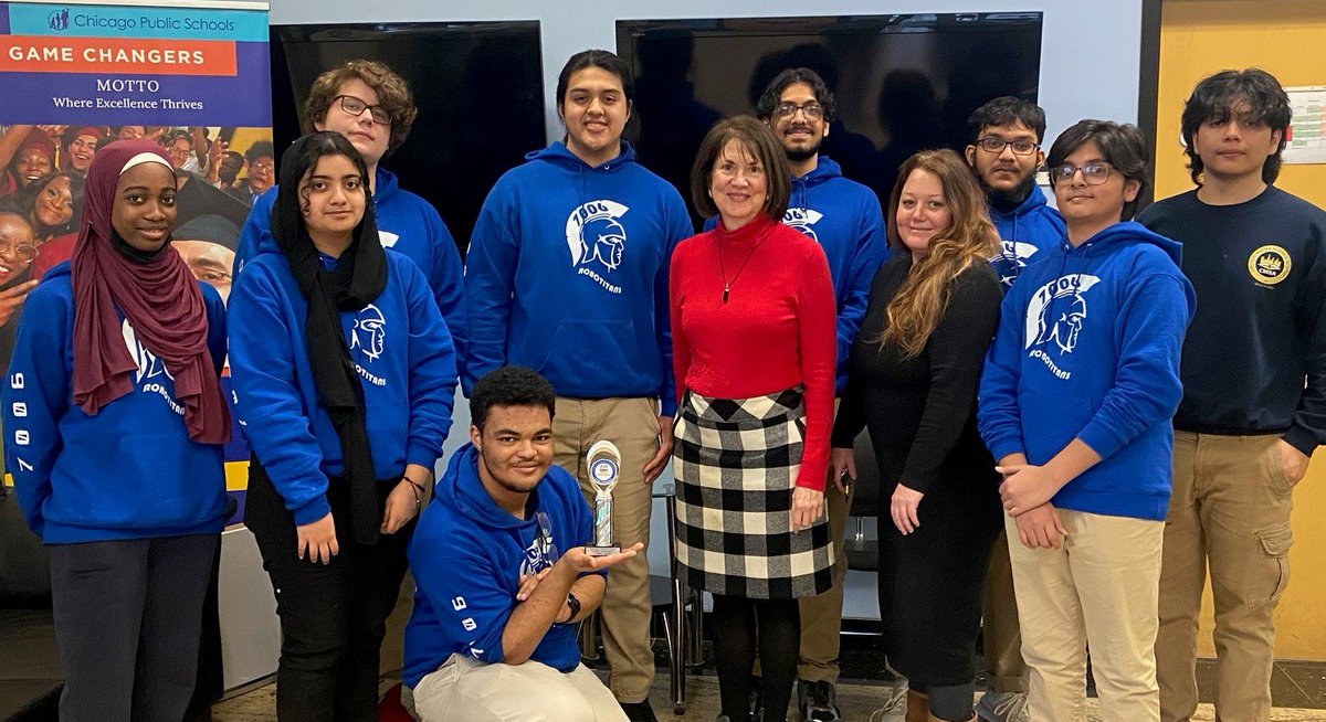 CMSA (@cmsa04) on Twitter photo The Robo Titans #7006 head to the Illinois State Championship for FTC Robotics this Friday and Saturday. Go, Titans! #FTC #Robotics <a href="/STEMEdCenter/">STEM Ed Center</a> <a href="/FTCTeams/">FIRST Tech Challenge</a> <a href="/ConceptSchools/">Concept Schools</a> <a href="/ChiPubSchools/">CPS - Chicago Public Schools</a> The Robo Titans #7006 head to the Illinois State Championship for FTC Robotics this Friday and Saturday. Go, Titans! #FTC #Robotics <a href="/STEMEdCenter/">STEM Ed Center</a> <a href="/FTCTeams/">FIRST Tech Challenge</a> <a href="/ConceptSchools/">Concept Schools</a> <a href="/ChiPubSchools/">CPS - Chicago Public Schools</a>