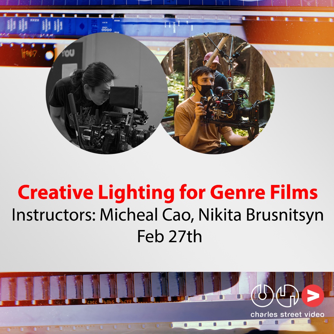 Charles Street Video (@csvtoronto) on Twitter photo The Creative Lighting workshop is back!!!
In this workshop, you will practice lighting and setting up scenes in the context of various film genres and plot scenarios from a cinematographer's perspective.
Sign up now on our website!
charlesstreetvideo.com/workshop_event… The Creative Lighting workshop is back!!!
In this workshop, you will practice lighting and setting up scenes in the context of various film genres and plot scenarios from a cinematographer's perspective.
Sign up now on our website!
charlesstreetvideo.com/workshop_event…