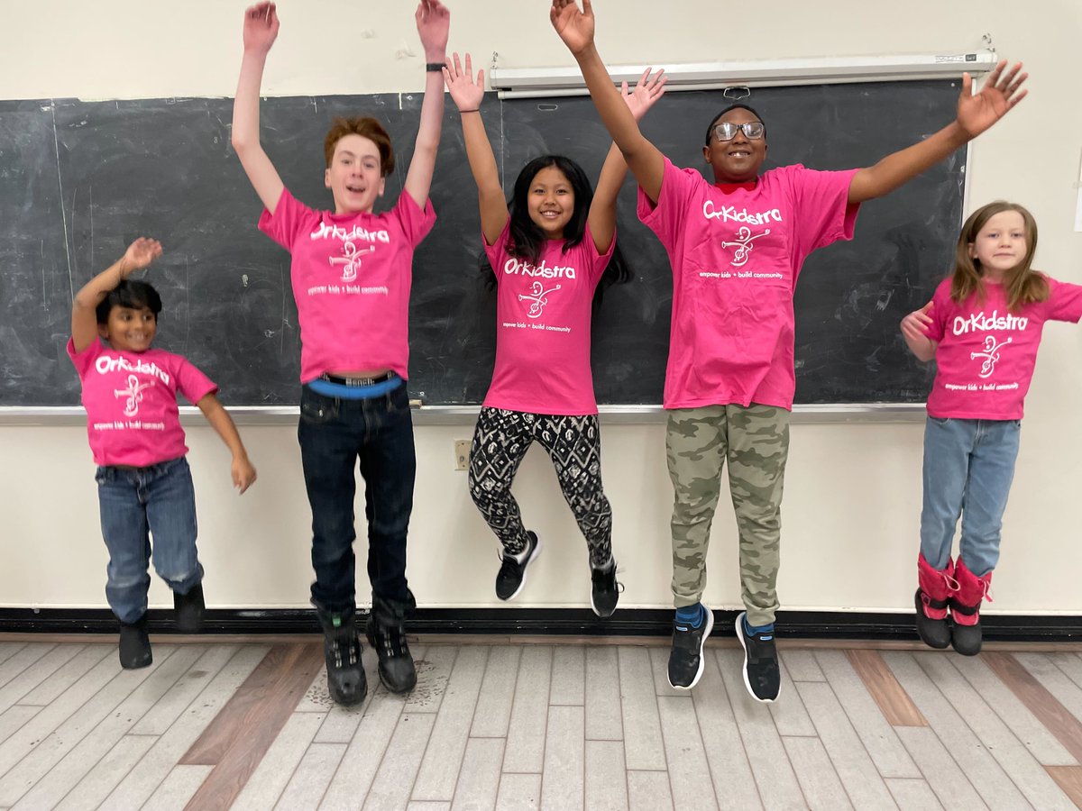OrKidstra's tweet photo. Today is #PinkShirtDay, a global movement against bullying. We wear our pink shirts because at OrKidstra, we believe in the importance of kindness, belonging, empathy, and understanding. 

Learn more about @pinkshirtday: https://t.co/7T7Ek0tNfK

#pinkshirtday2023 #kindnessweek https://t.co/6OqRAvqquP