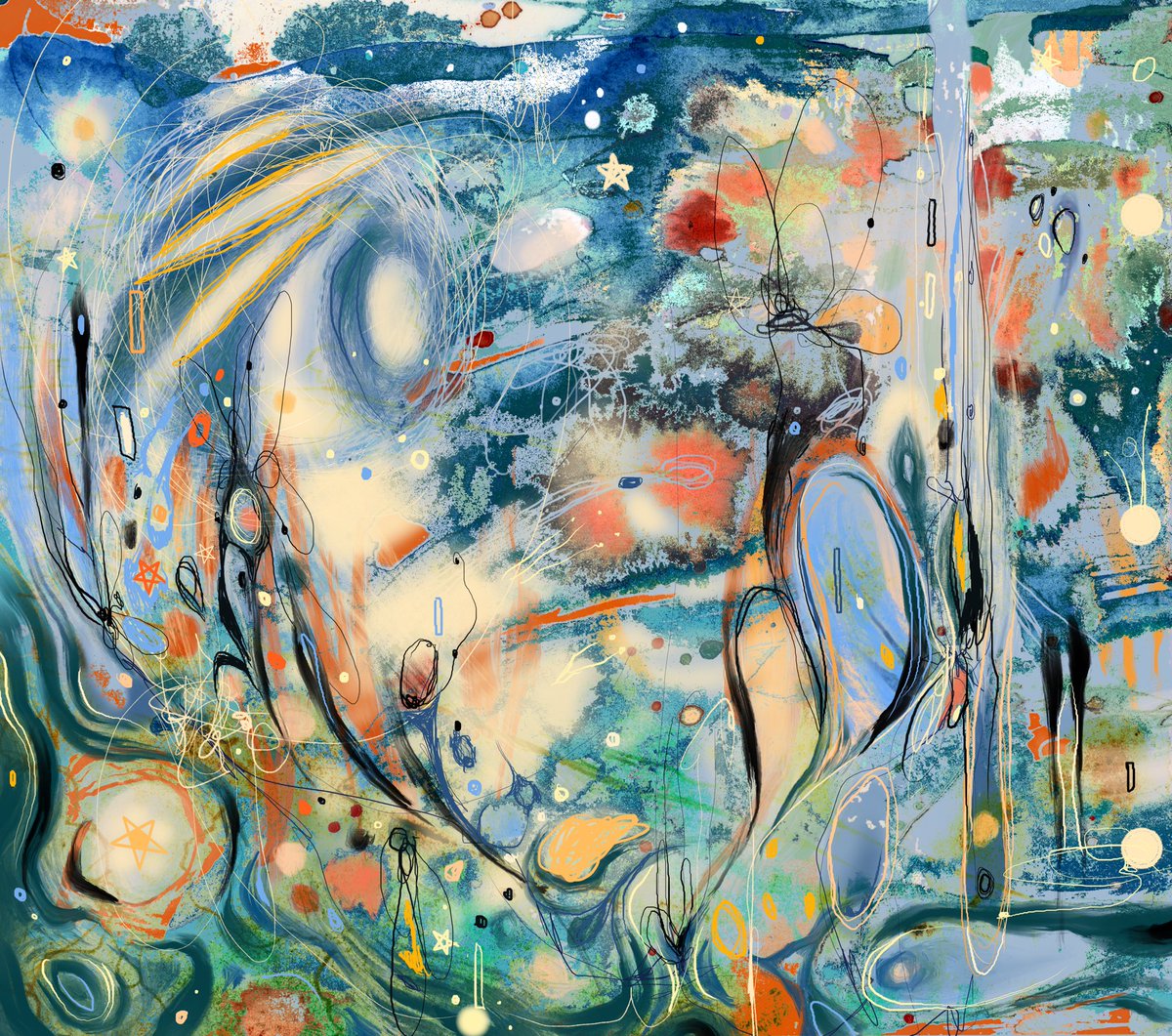 HollyHerbertAr1's tweet image. Another wip for the light spectra series…