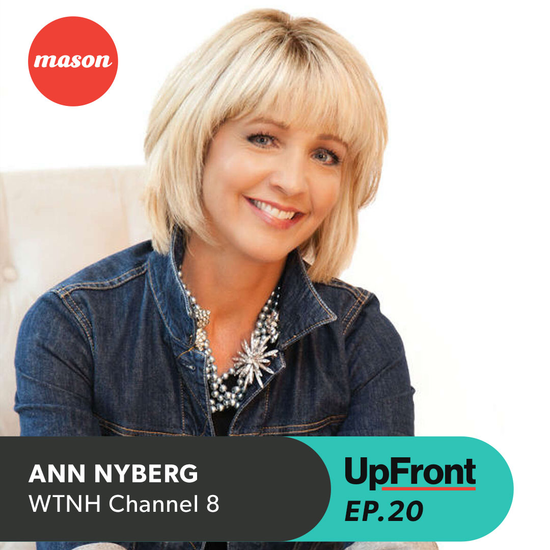 mason_inc's tweet photo. 👉 @AnnNyberg  is the longest serving woman news anchor and reporter in CT television history. What keeps her going? Find out on this episode of UpFront. 

https://t.co/79rmvczBxi https://t.co/ntght0SrOD