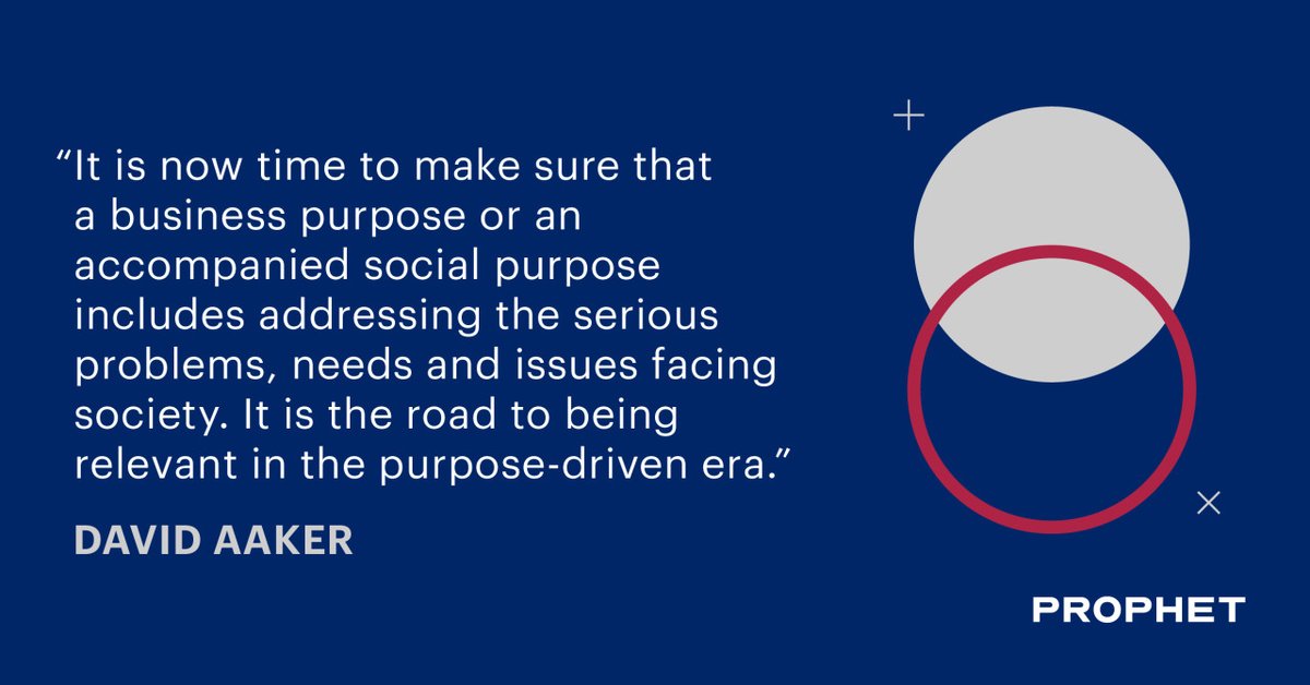 Winners in the future will embrace social program leadership or fade into irrelevance. Read more in the first chapter of my latest book here: bit.ly/3xI9eaz

#AakeronBrands #Branding #PurposeDrivenBranding