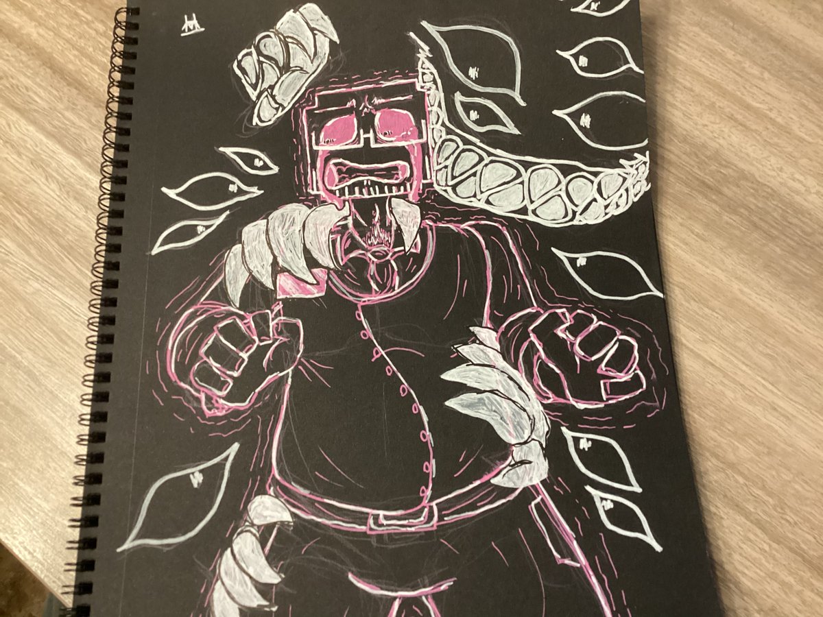_Color_System_'s tweet photo. Just a little vent art from last night.                #dayshiftatfreddys #dsaf #dsafhenry #dsafhenrymiller #henrymiller #henrymillerdsaf #henrydsaf https://t.co/AVxlP5rPkf
