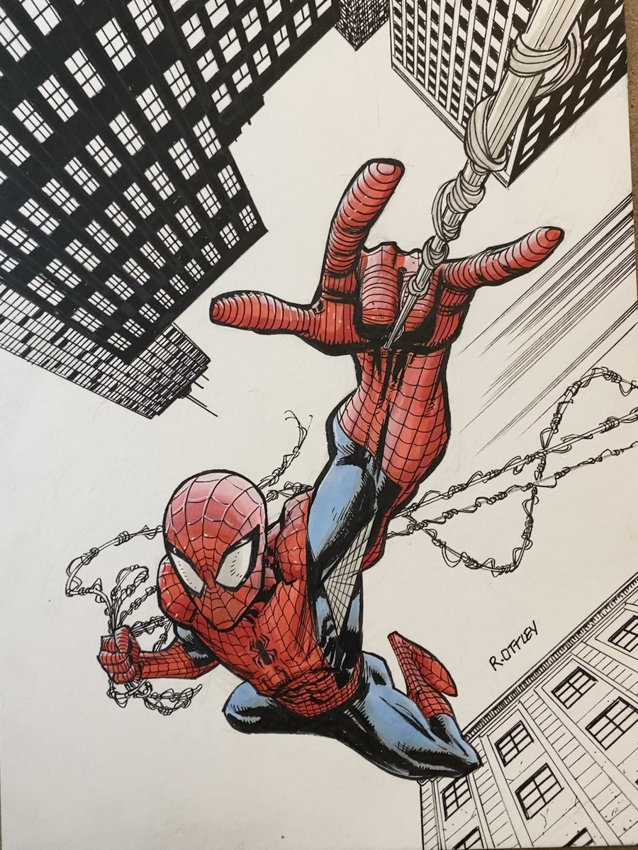 RT @theaginggeek: Spider-Man by @RyanOttley 
#SpiderMan https://t.co/Sjgv1fLDbZ