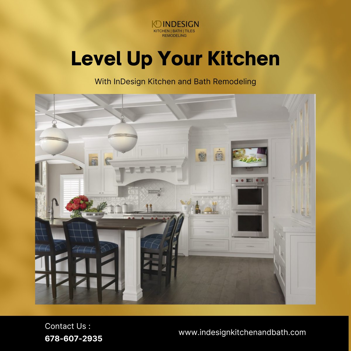AndIndesign's tweet photo. When you're ready to remodel your kitchen, look no further than InDesign Kitchen and Bath Remodeling!

#alpharettahomeremodeling #atlantabasement #roswellflooring #indesign #indesignkitchenandbath  #naturalstonetile #kitchenandbathremodeling #kitchenandbathdesign #bathroomremodel https://t.co/FZ9L5pesPP