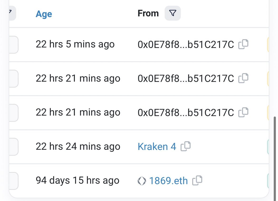 Somebody decided to get “unhacked” when they realized the 5 unaries are worth money now???

Huge shout-out to ENS making this trail so easy to follow. Easily identifiable and human-readable!