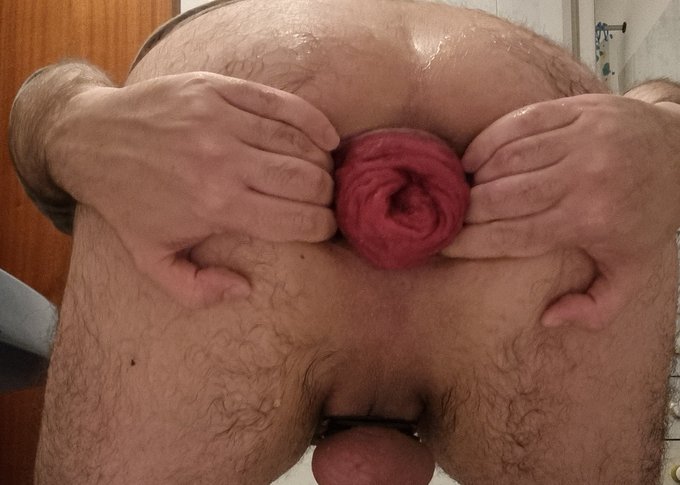 Been training my prolapse a little bit more lately. I believe it's growing a little bit!   #prolapse<a href="/tag/rosebud"class="tags"><span>#rosebud</span></a><a href="/tag/prolapse"class="tags"><span>#prolapse</span></a><a href="/tag/chastity"class="tags"><span>#chastity</span></a>