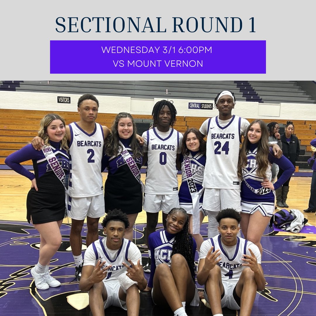 MCHS_BBall's tweet image. We finish up the regular season at New Castle this Friday. JV tips at 6pm. Come support the boys as we try to get win #15! Muncie Central hosts sections #9 beginning next week.