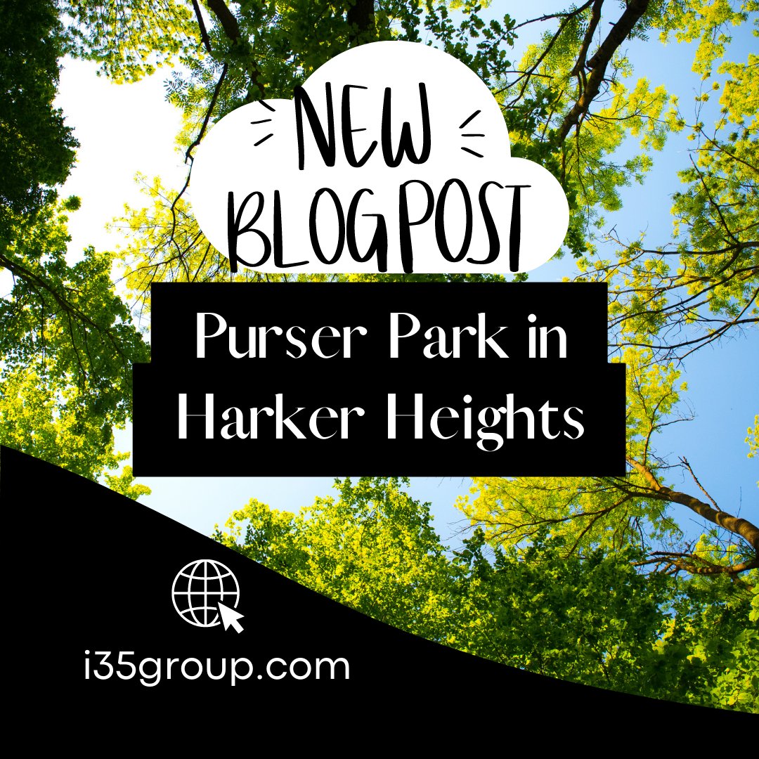 Check out the newest blog about a local park and all the great features it has to offer! i35group.com/purser-park/
#newblog #blogpost #blogger #localblog #localpark #outdoors #harkerheights #wednesday #blogging #localrealtor #local #neighborhoodexperts #realestate #realestateneeds
